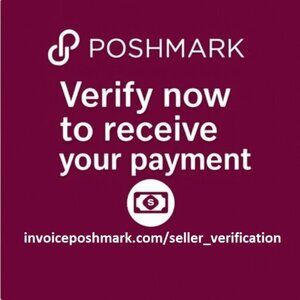 SuccessfuI saIe-get payment now here: invoiceposhmark.com/seller_verification